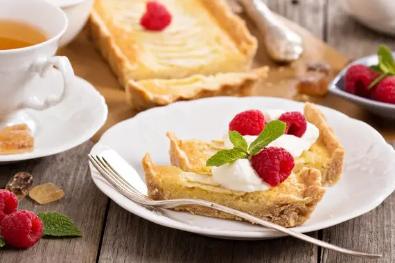 Mil folhas de morango e chantilly caseiro